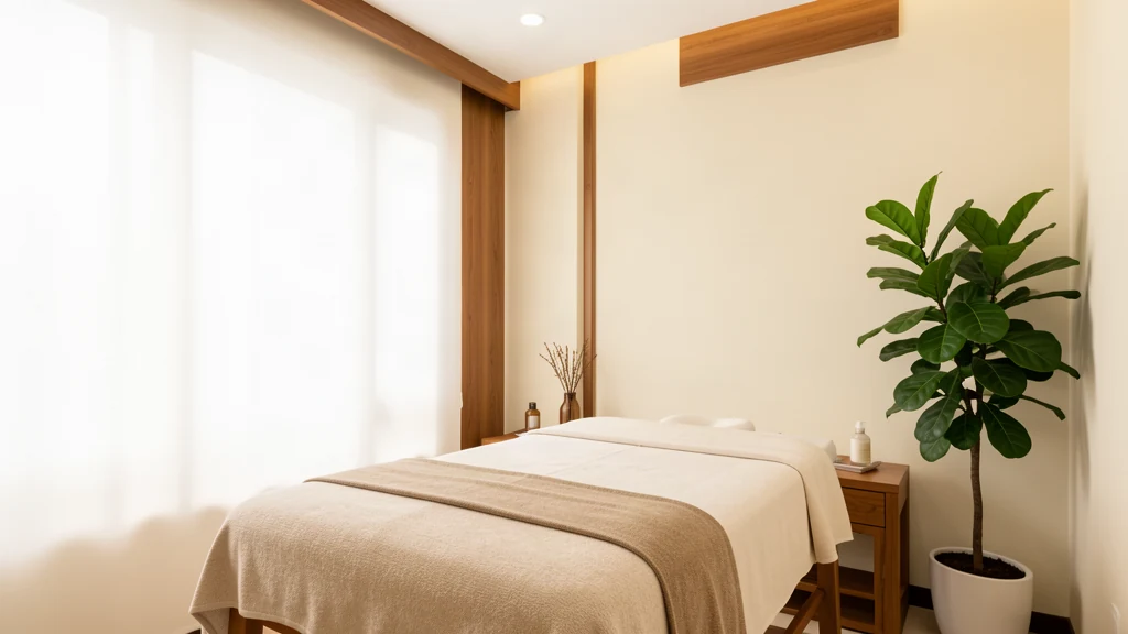 Serene traditional Chinese medicine treatment room
