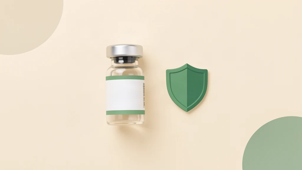HPV vaccine vial