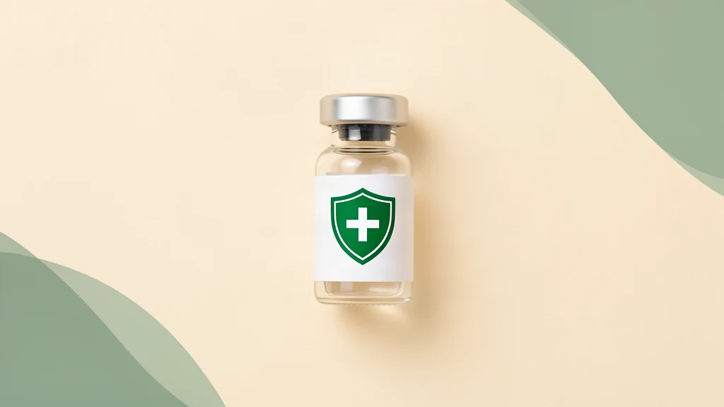Vaccine vial with medical shield
