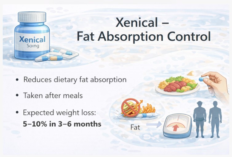 Xenical – Fat Absorption Control